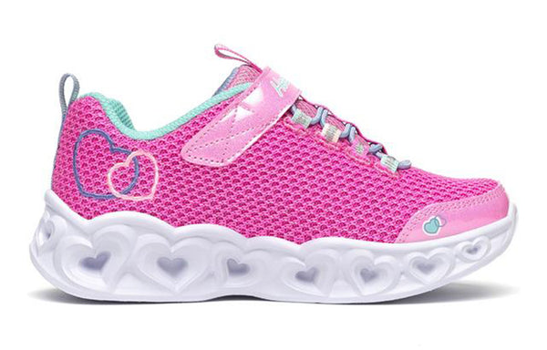 Кроссовки heart lights 'pink' Skechers, розовый — фото 2