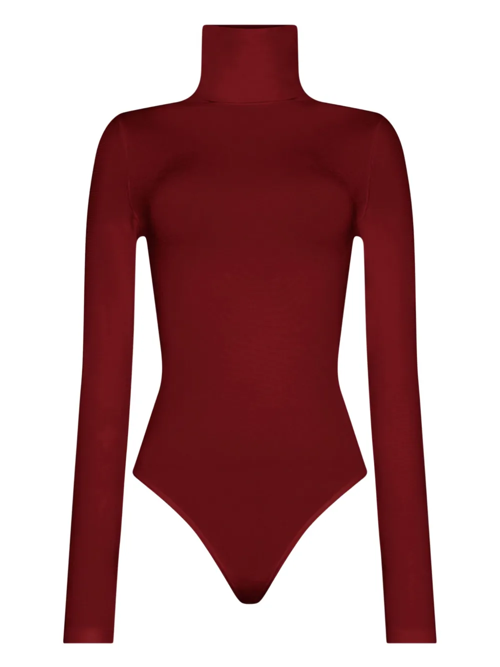 

Боди с высоким воротником Wolford, красный