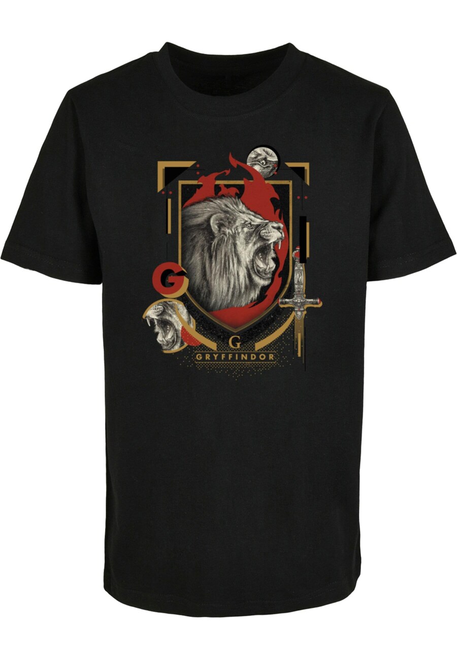 

Рубашка ABSOLUTE CULT Harry Potter - Gryffindor Shield 2.0, черный