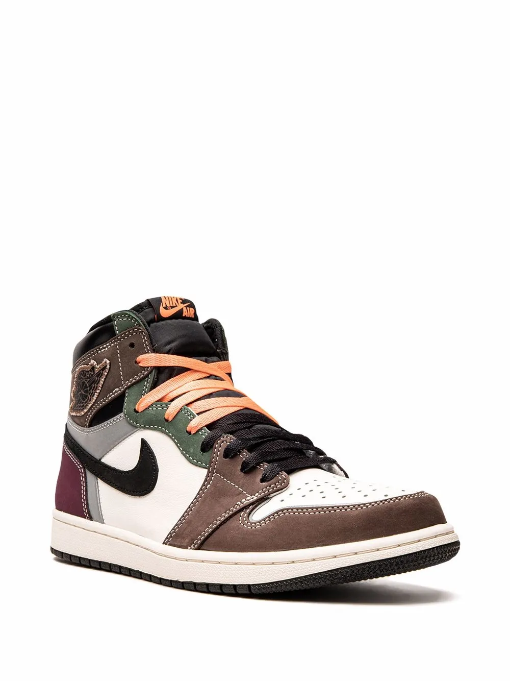 Кроссовки Air  1 High OG Hand Crafted Jordan, коричневый — фото 2