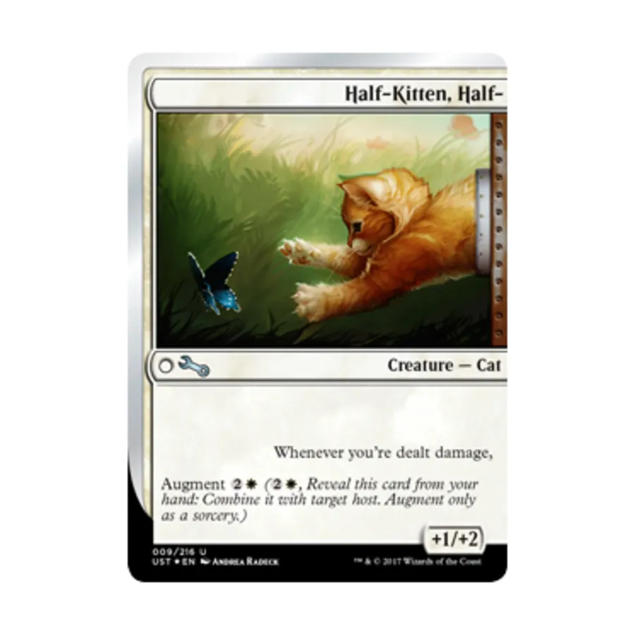 

CCG Полукотёнок, Полу- (U), MTG - Unstable