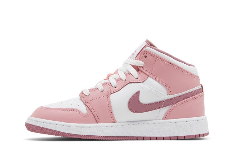 Кроссовки Air Jordan Air Jordan 1 Mid GS 'Valentine's Day 2023', розовый — фото 4