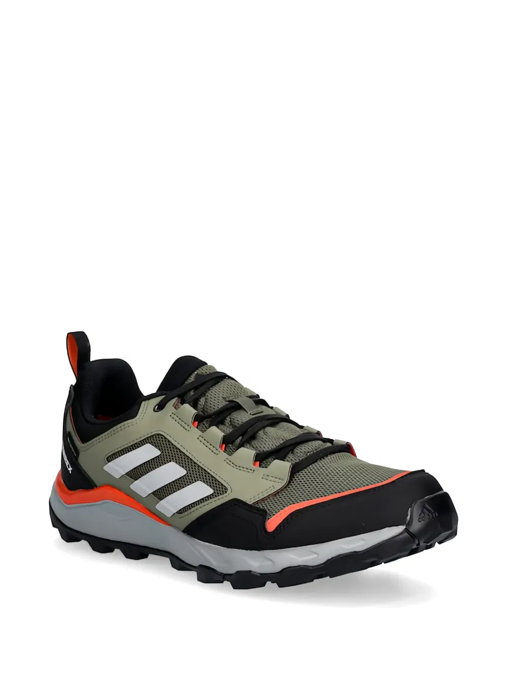 Кроссовки с тремя полосками Adidas, зеленый — фото 2