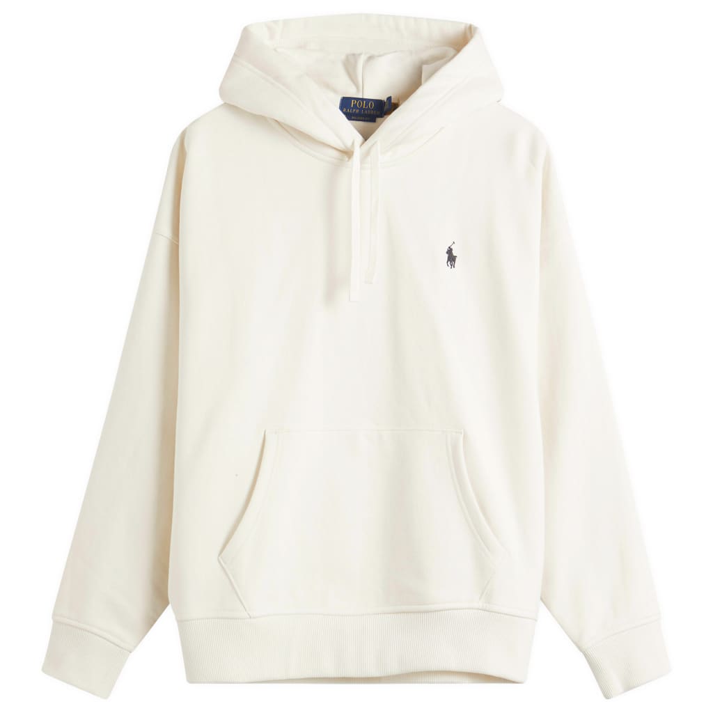 

Расслабленный худи с логотипом на спине Polo Ralph Lauren, цвет nevis