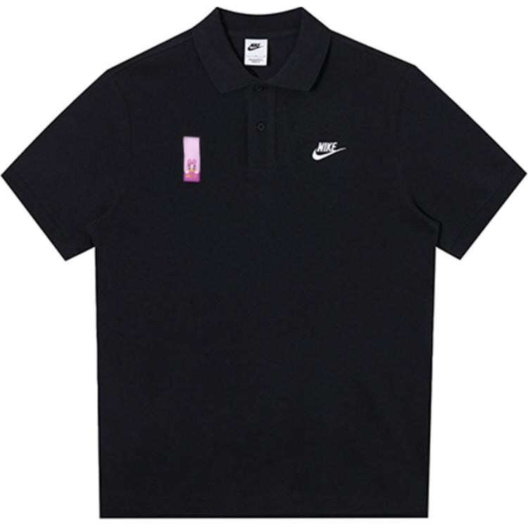 

Рубашка поло мужская черная Nike, черный
