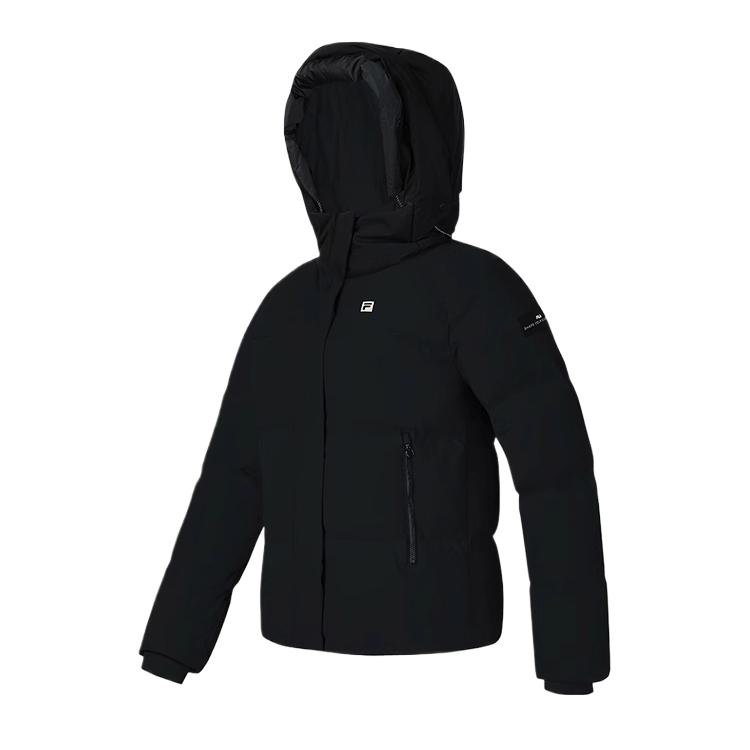 

FILA Женская куртка пуховик из фитнес-коллекции, Pitch Black-BK