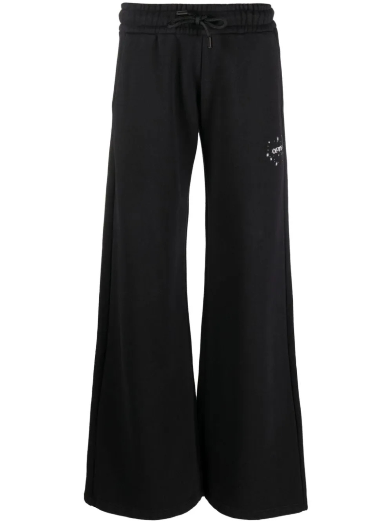 

Off-White спортивные брюки с логотипом, черный
