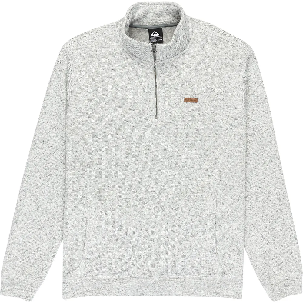 

Толстовка Quiksilver Keller half zip, серый