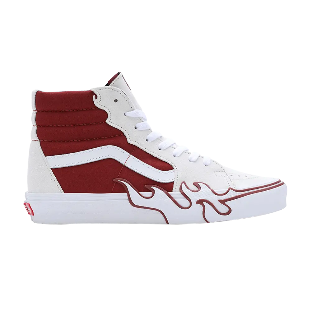 Ботинки Sk8-Hi Vans, красный