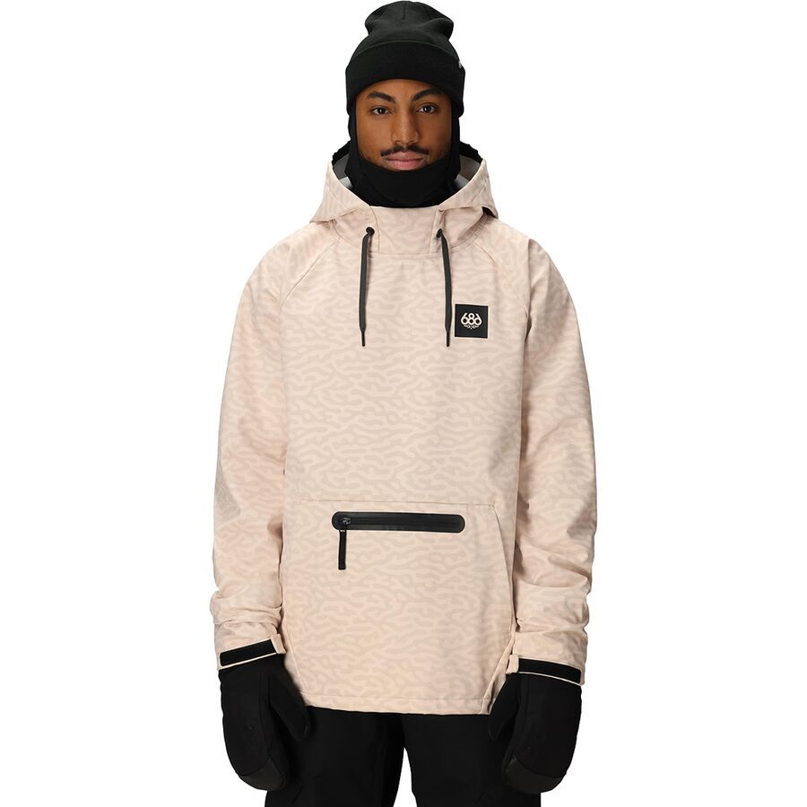 

Куртка 686 Hyperchromic Waterproof Pullover Hooded 686, Smokey Pink Haze