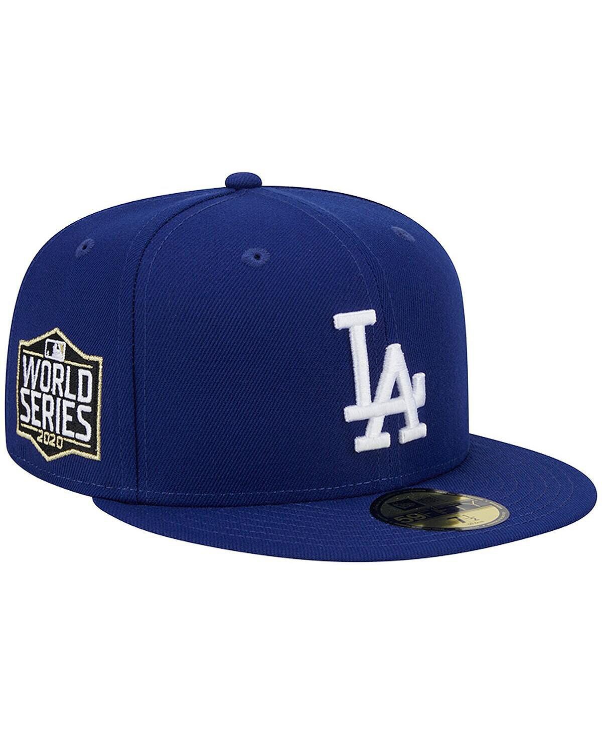 Мужская приталенная кепка Royal Los Angeles Dodgers World Series 2020, цвет 59FIFTY New Era — фото 2