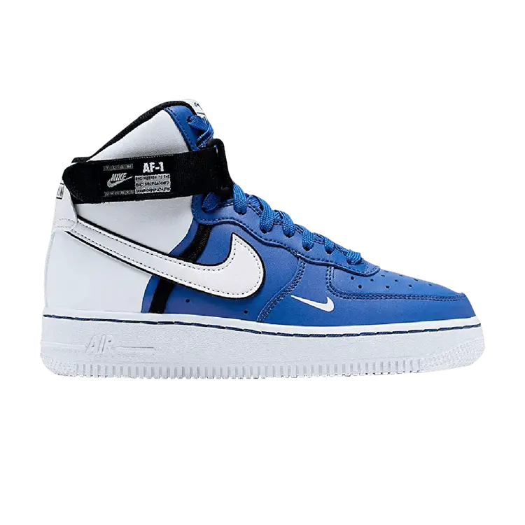 

Кроссовки Nike Air Force 1 High LV8 2 GS 'Game Royal', синий