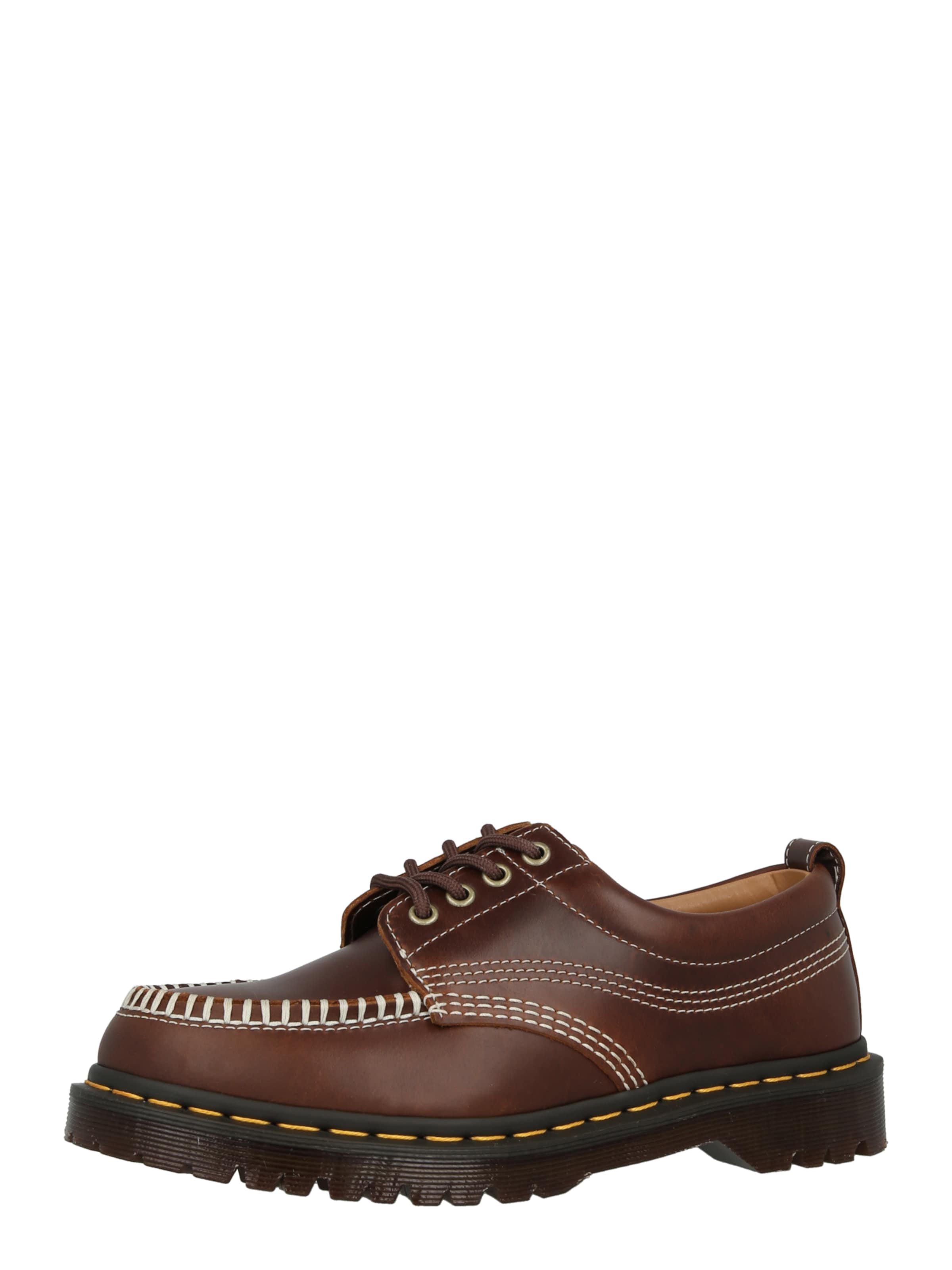 Dr. Martens Туфли на шнуровке 'Lowell' в коричневом цвете