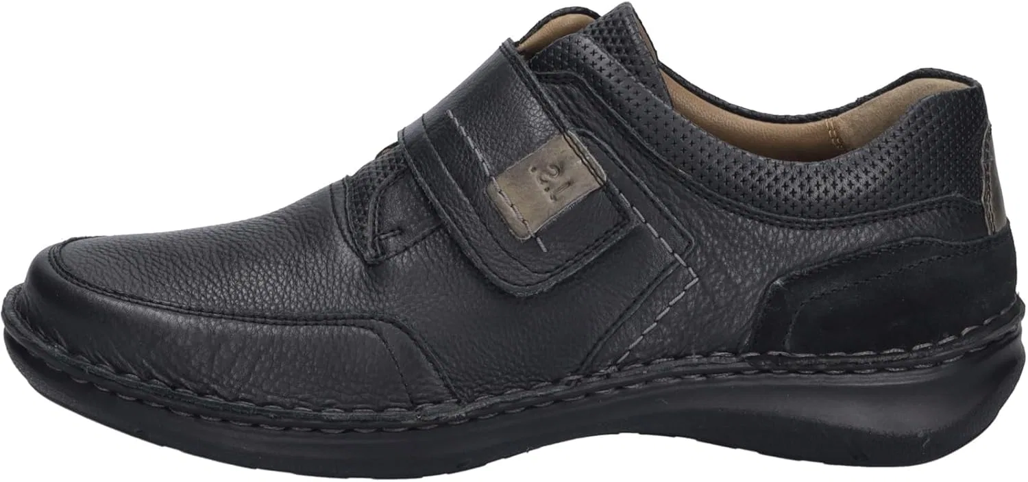 Мужские туфли Josef Seibel New Anvers.83, ширина K (очень широкая), сменная стелька, Black — фото 2