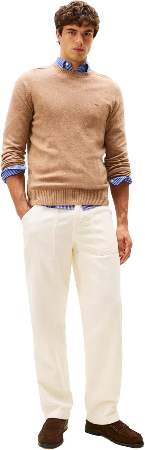 Свитер из кашемира Tommy Hilfiger, Safari Canvas Heather — фото 3