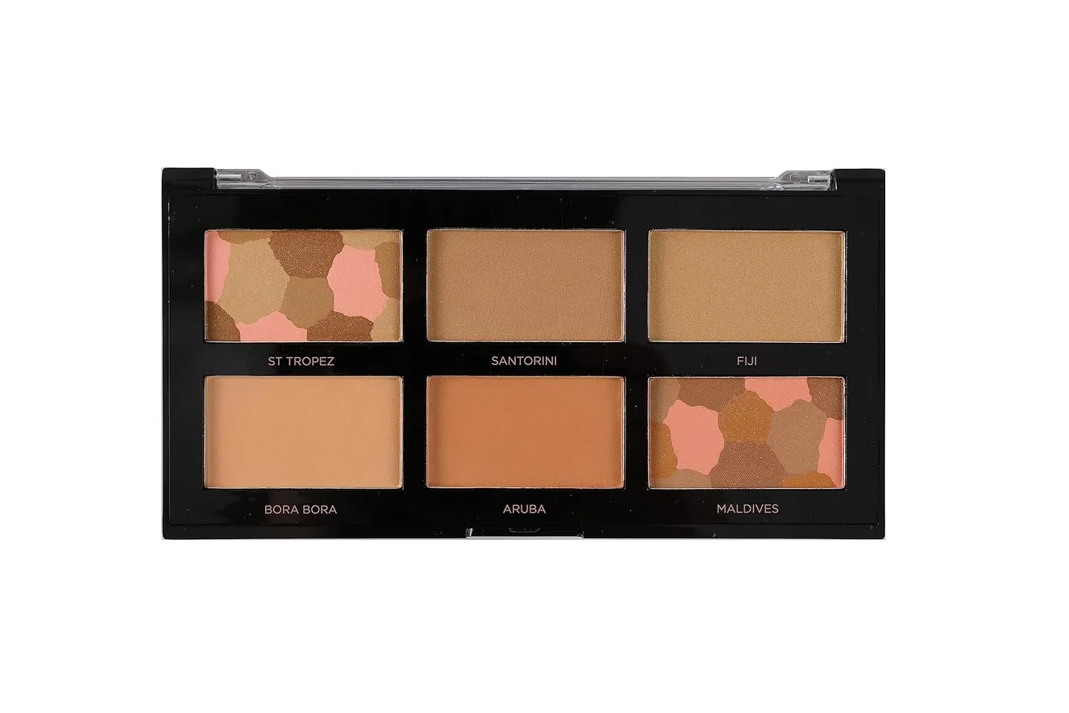 Палетка бронзеров и хайлайтеров «Bronze and Glow» от Profusion Cosmetics Profusion Cosmetics — фото 2