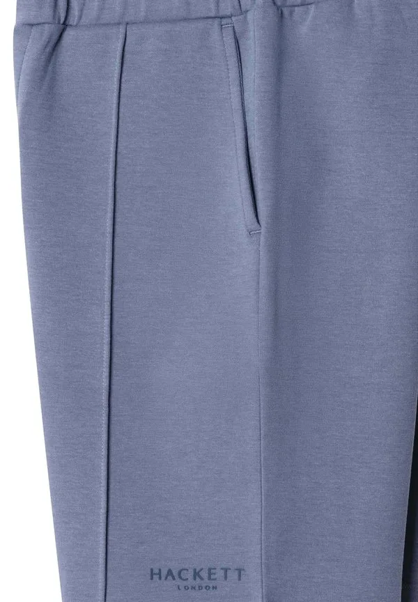 Брюки из трикотажа с переплетением нитей. Hackett London, Thames Blue — фото 4