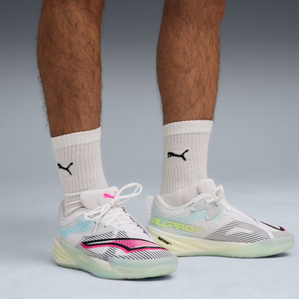 Мужские баскетбольные кроссовки All-Pro Nitro 2 Puma, белый — фото 2