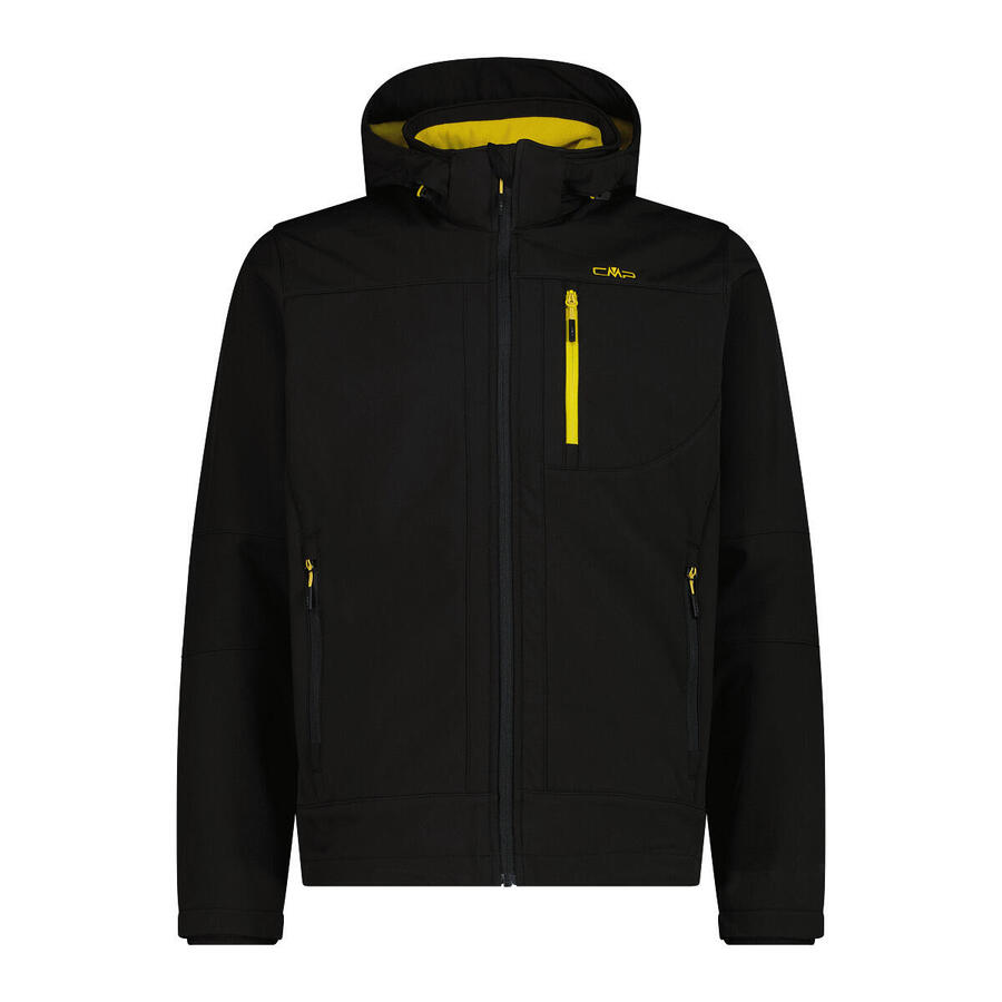 

Мужская куртка CMP Softshell с капюшоном и застежкой-молнией 3A01787N