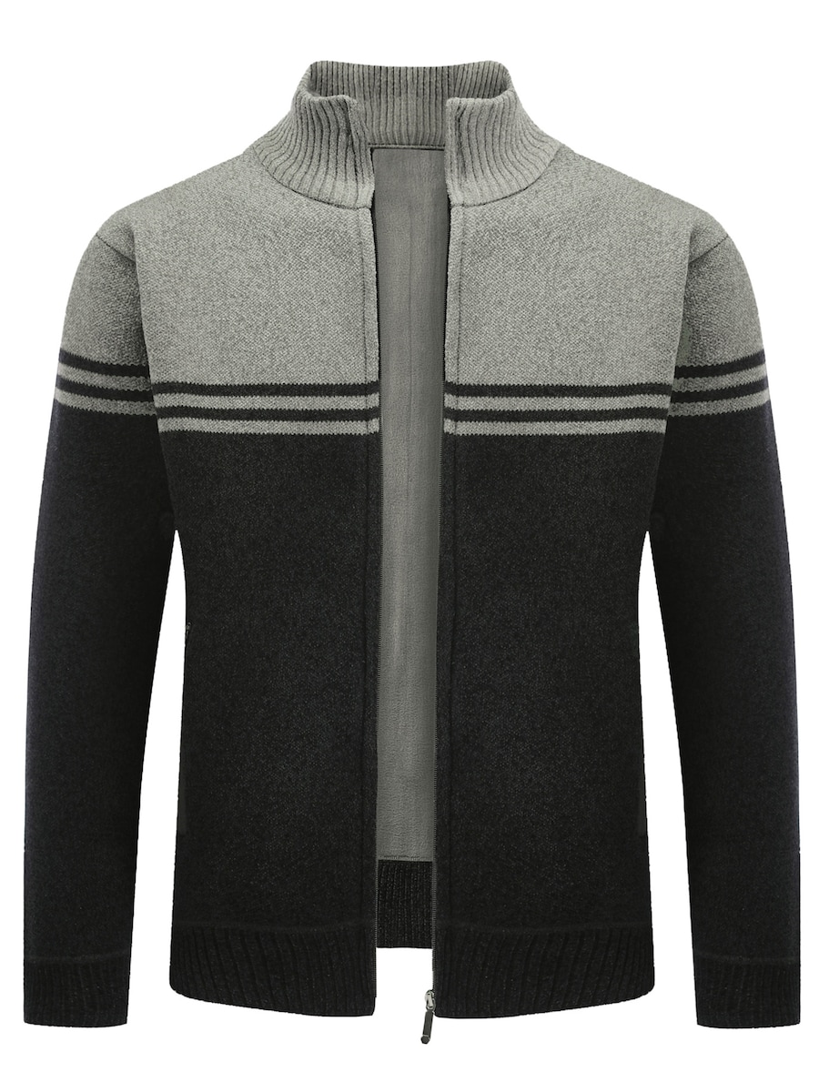 

Вязаный кардиган Youthup, светло-серый