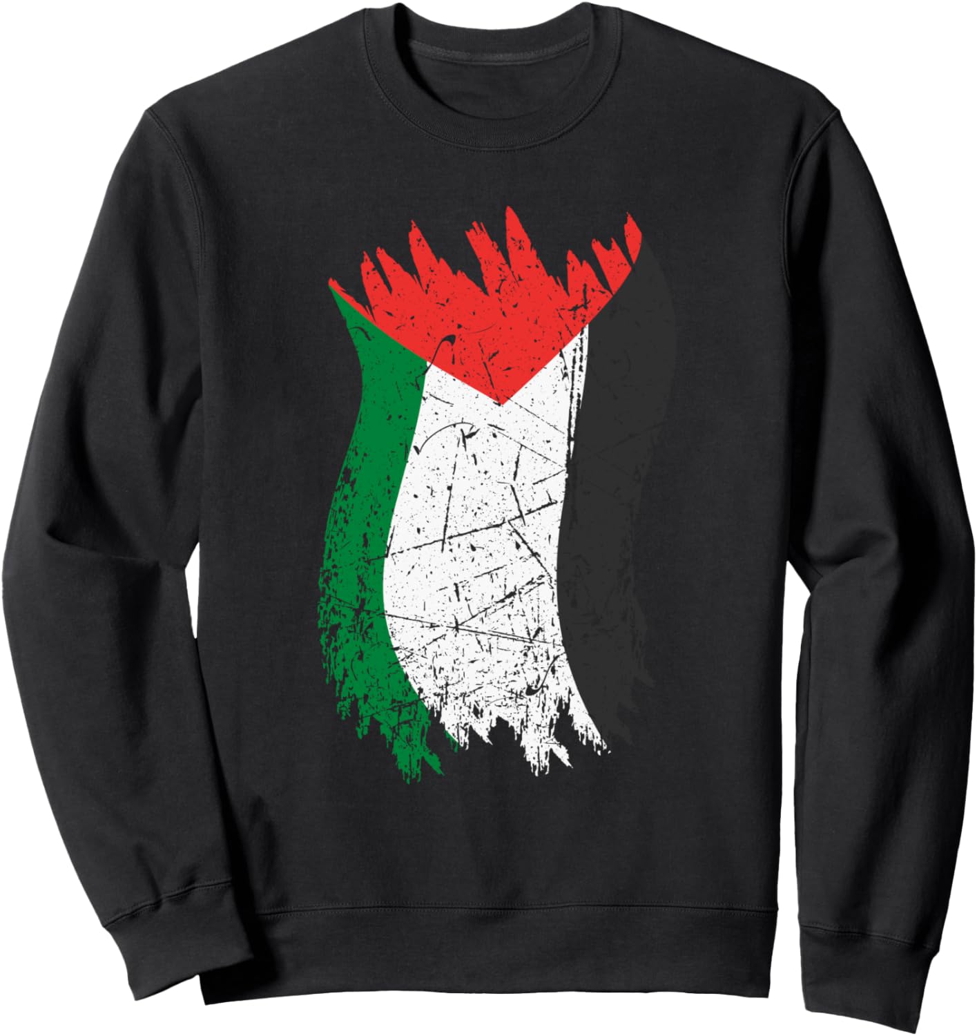 

Флаг пострадавшей Палестины, Палестинский Иерусалим, Палестина 2, Толстовка Palestinian Flag Palestinian Clothing Company, черный