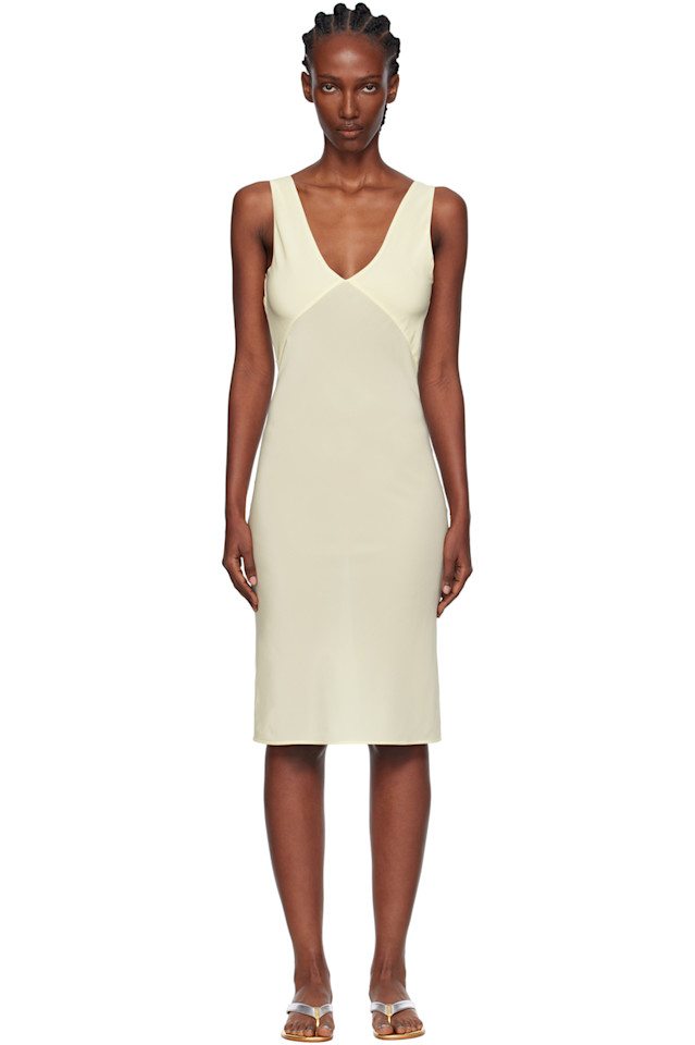 

Paris Georgia Желтое платье-комбинация Elemental SJP