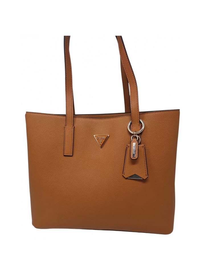 

Сумка-шоппер Guess Meridian II коричневого цвета Guess