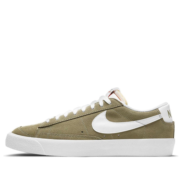 

Кроссовки blazer low '77 'medium khaki' Nike, зеленый