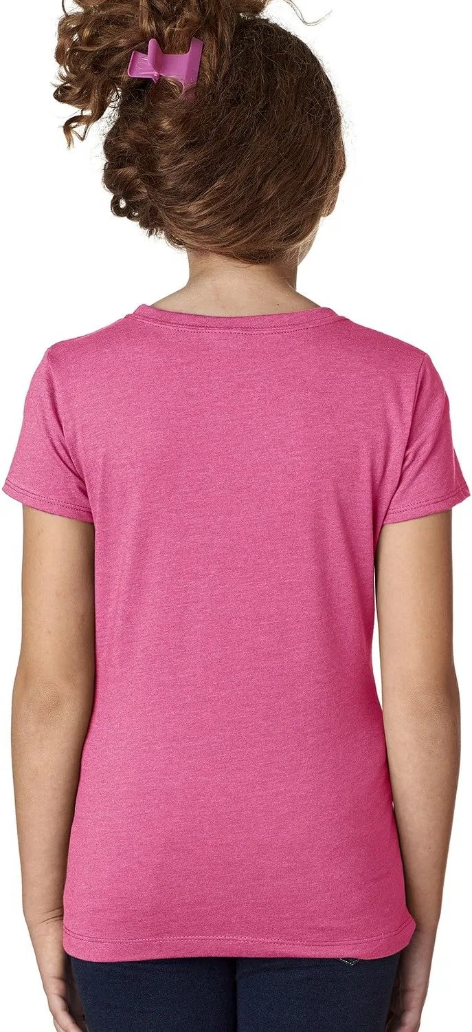 Next Level Apparel Футболка Next Level The Princess Supersoft CVC Jersey, Raspberry — фото 2