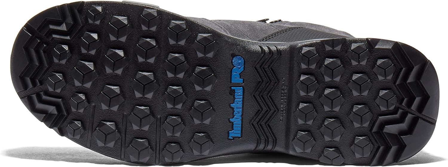 Timberland PRO унисекс-взрослые ботинки Switchback Lt 6 дюймов Soft Toe Waterproof Industrial Hiker, Grey/Blue V1 — фото 4