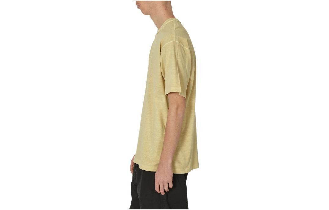 Футболка мужская бежевая Stone Island, бежевый — фото 3