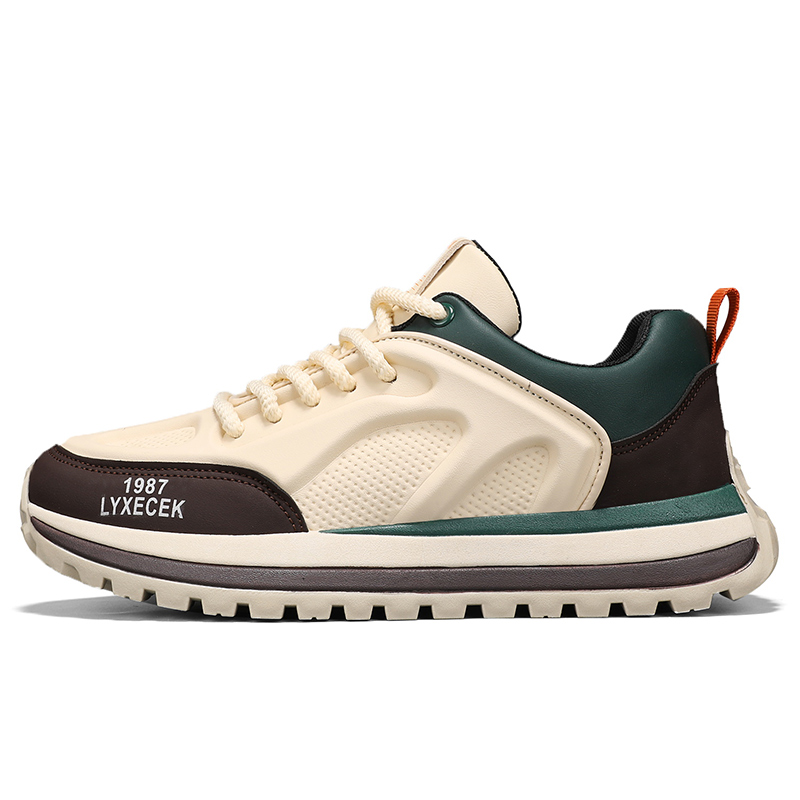 

Низкие повседневные туфли для мужчин PLAY COBBLER, Beige Green