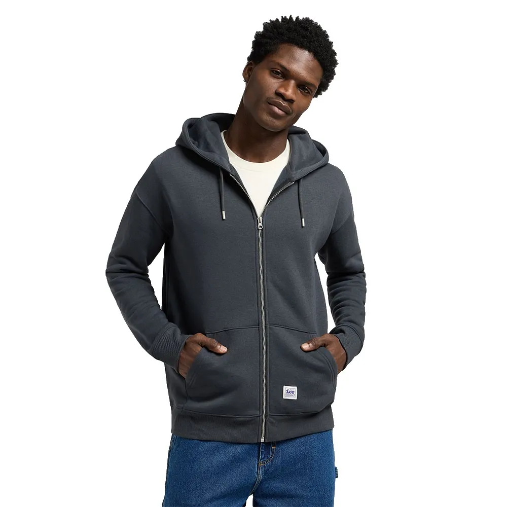 

Толстовка Lee Workwear full zip, серый