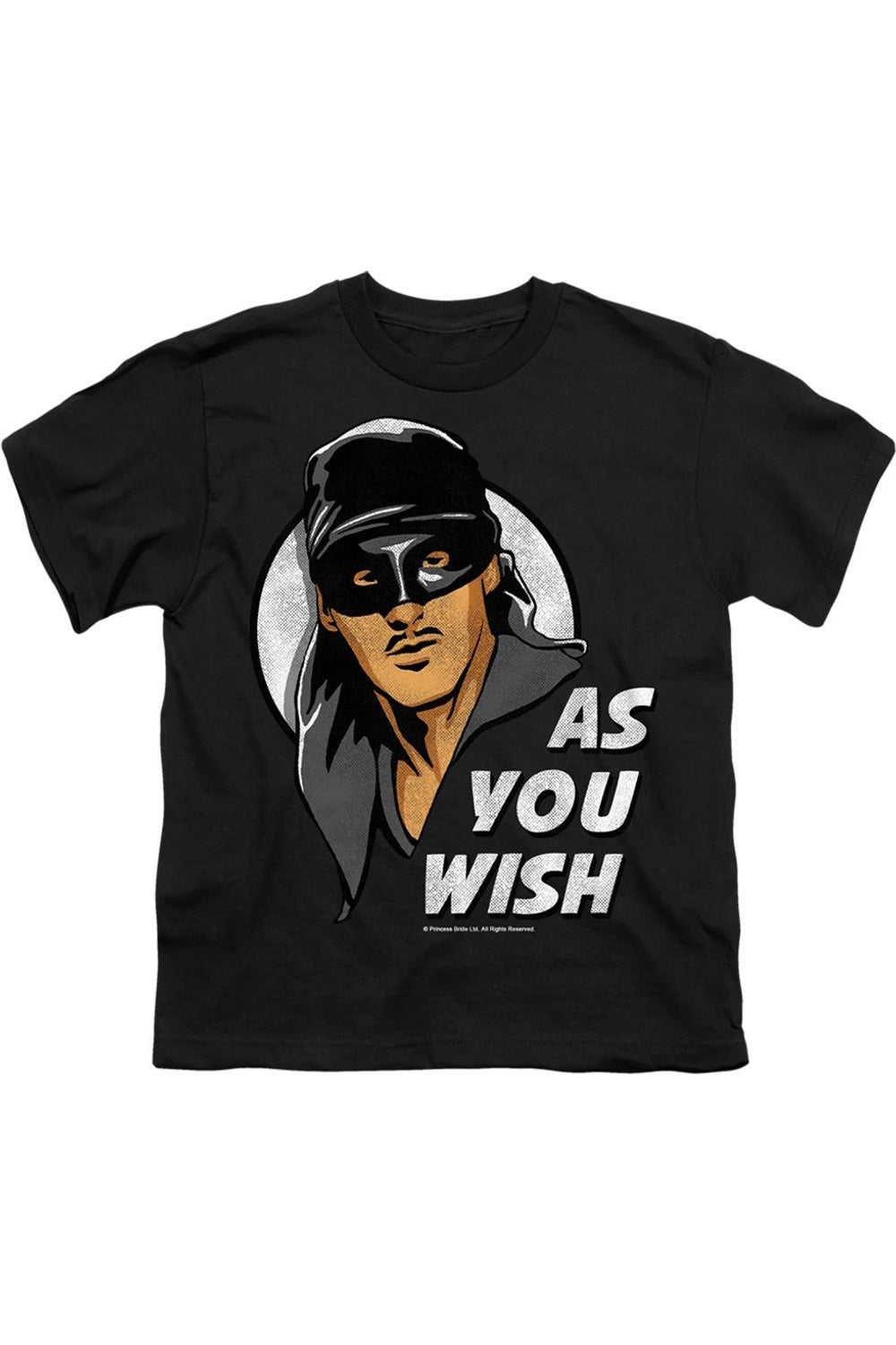

Футболка с коротким рукавом "Принцесса-невеста" As You Wish для детей Gildan, черный