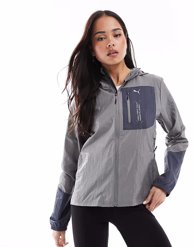 

Куртка Puma Seasons Windcell из чугуна