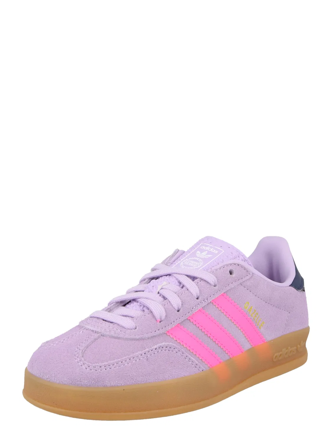 Кроссовки Adidas Originals GAZELLE лавандового цвета