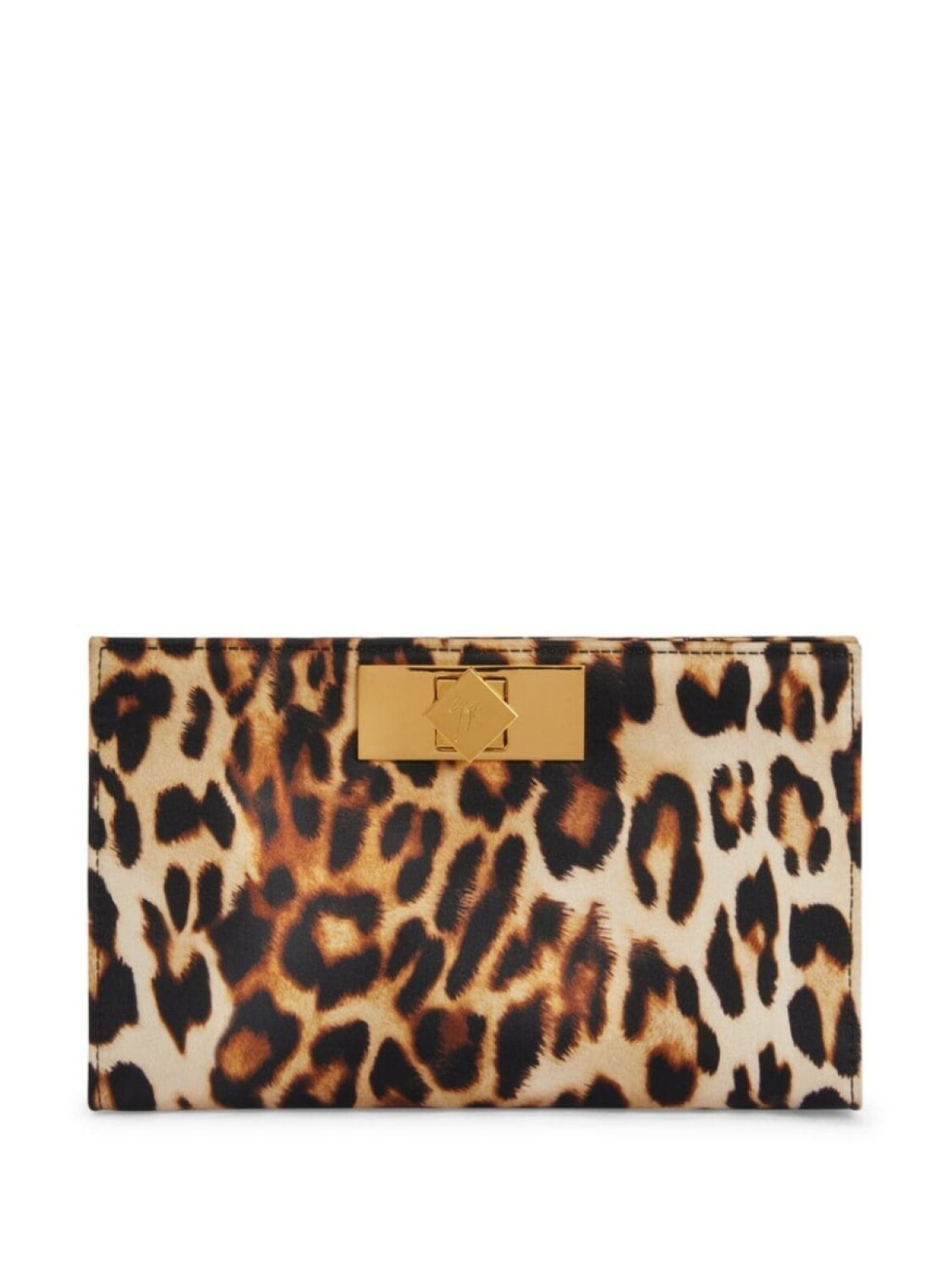 

Giuseppe Zanotti клатч Annhita, коричневый