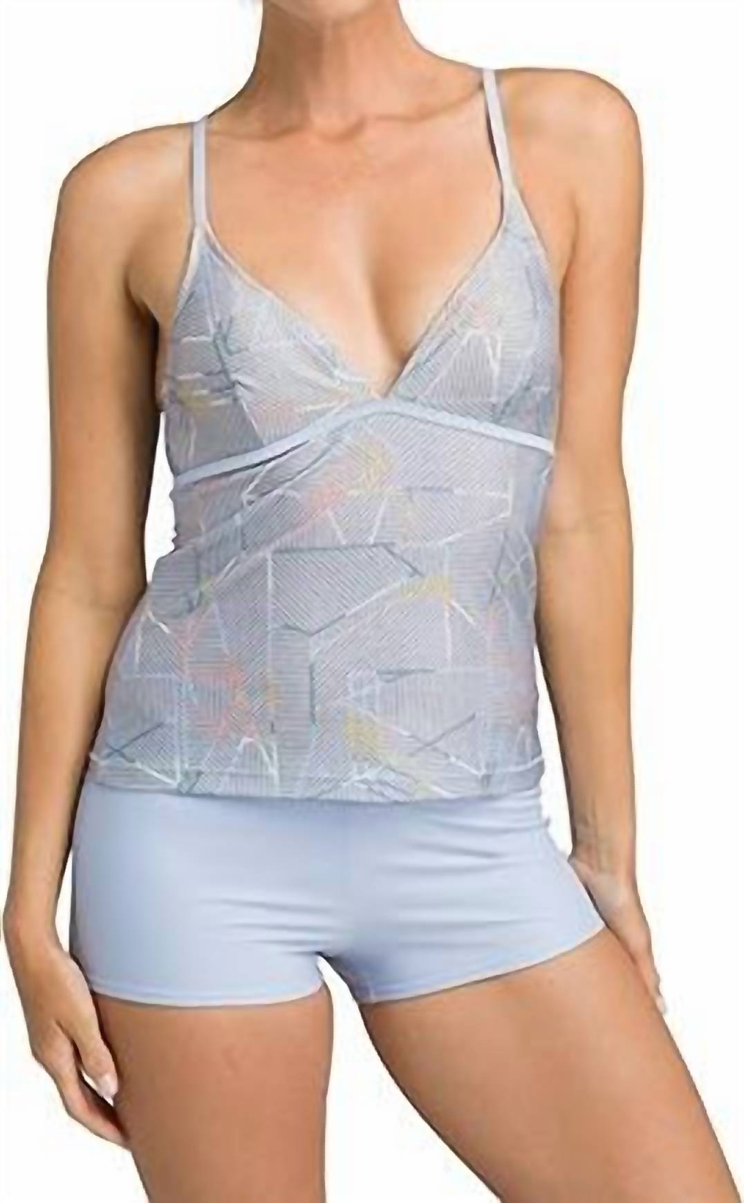 

Топ бикини Kelani Tank в сером цвете Jiggy PrAna, серый