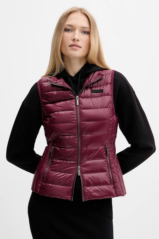 

Пуховый жилет Armani Exchange, бордовый