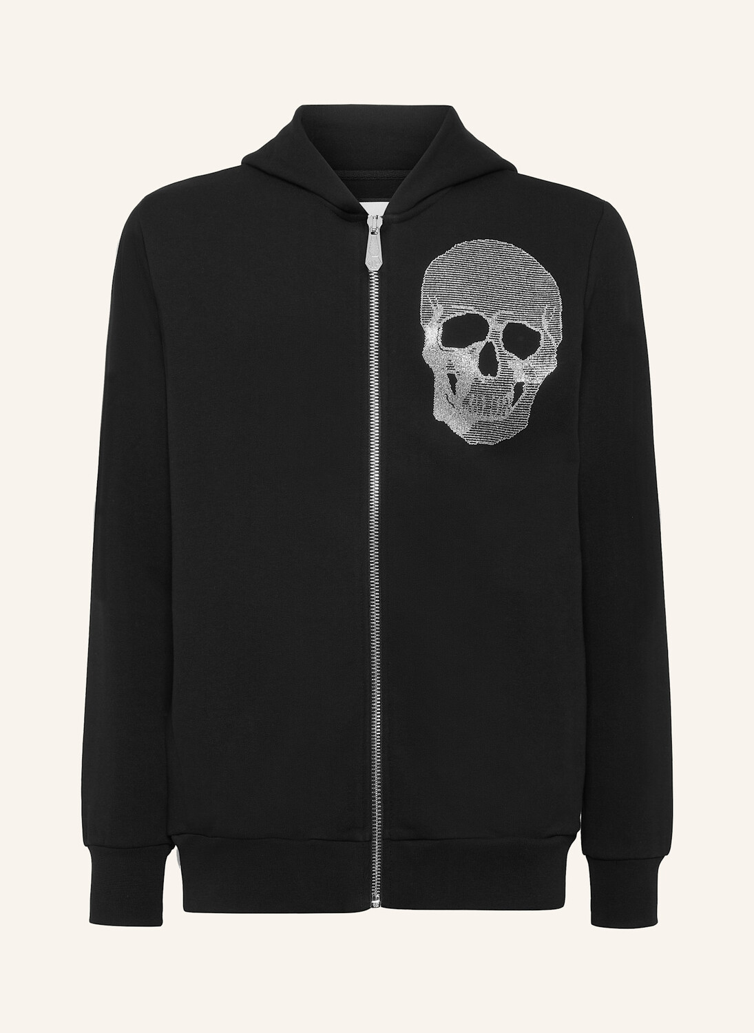 

Толстовка с капюшоном череп PHILIPP PLEIN, черный