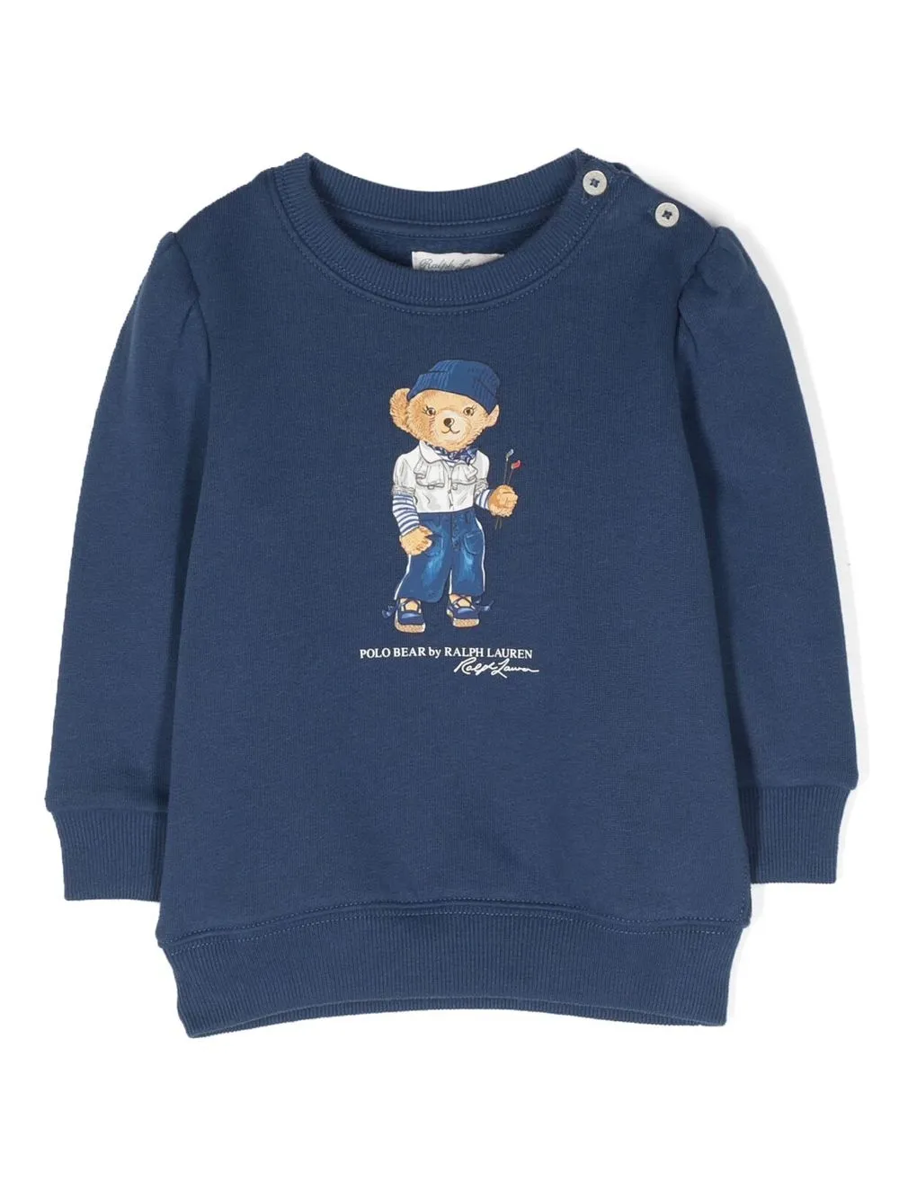 

Толстовка с принтом Polo Bear POLO RALPH LAUREN KIDS, синий
