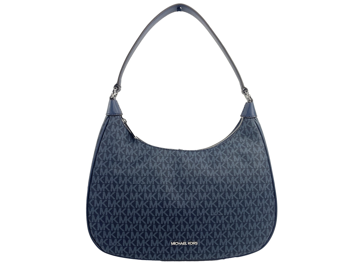 

Сумка-кошелек Cora Large Navy Blue через плечо Michael Kors