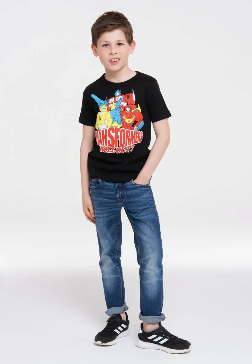 

Logoshirt Футболка "Трансформеры" с крутым принтом спереди, черный