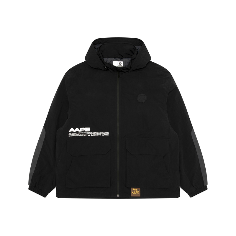 

Aape Куртка с капюшоном и логотипом, Black BKX