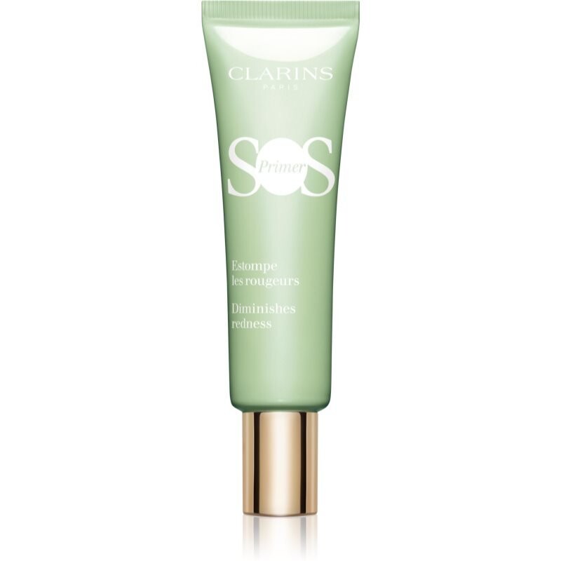 

Clarins SOS Primer база под макияж, тональный крем оттенка Redness 30 мл
