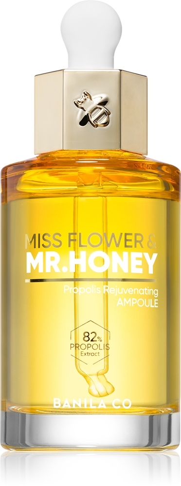 

Интенсивная омолаживающая сыворотка Miss Flower & Mr. Honey Propolis с эффектом разглаживания кожи и сужения пор Banila Co., 50 мл