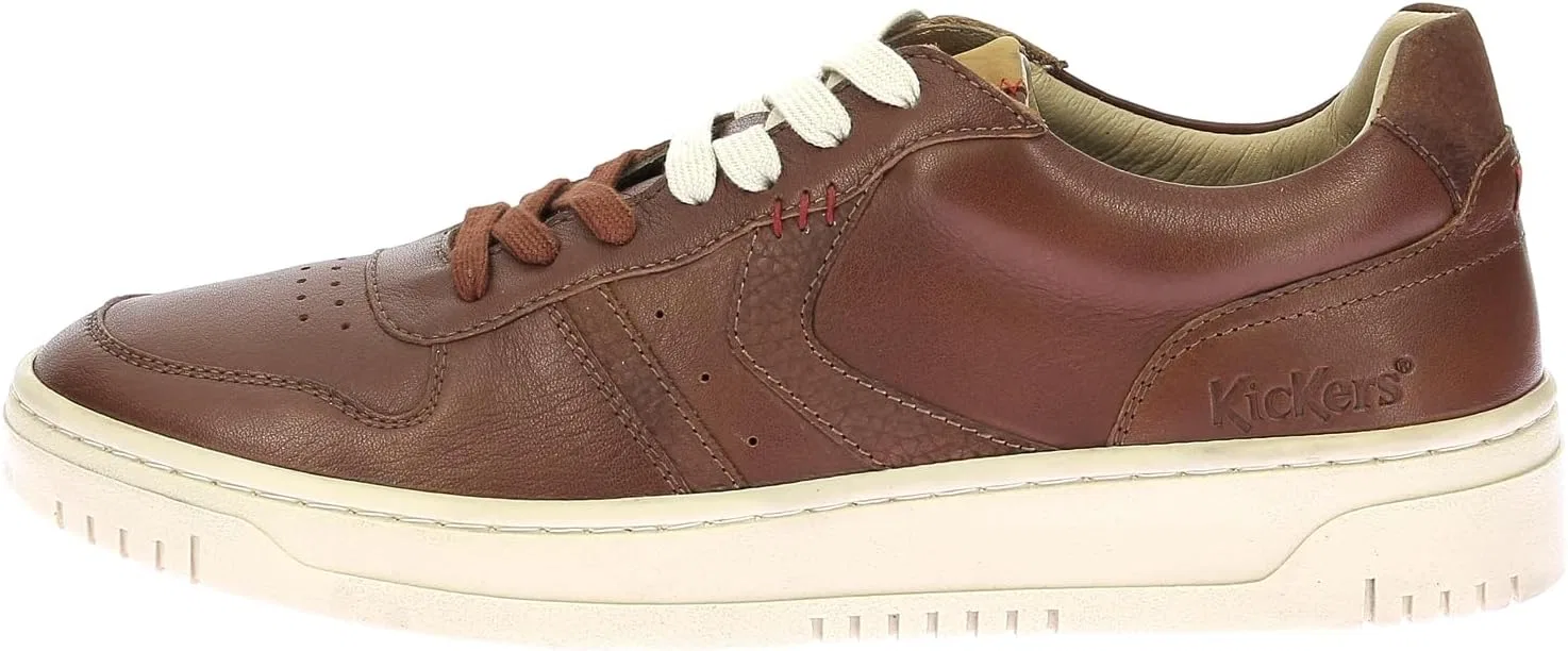 Мужские кроссовки Kickers Kick Bailow, Cognac Brown — фото 2