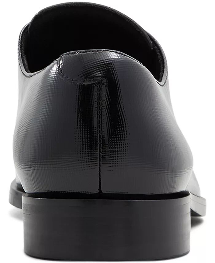 Мужские туфли дерби из кожи Mackle на шнуровке ALDO, черный — фото 3