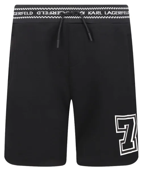 

Шорты Regular fit Karl Lagerfeld Kids, черный