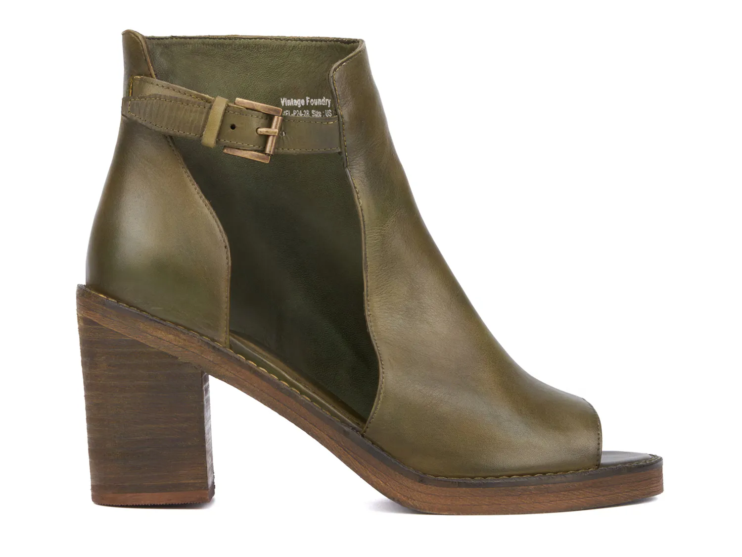Сандалии Laverine Bootie Vintage Foundry Co, оливково-зеленый — фото 2